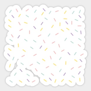 colour your world with sprinkles Sticker